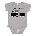 thumbnail image 1 of Inktastic Valentines Day Heart Choo Choo Train Boys Baby Bodysuit, 1 of 5