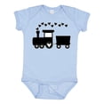 thumbnail image 1 of Inktastic Valentines Day Heart Choo Choo Train Boys Baby Bodysuit, 1 of 5