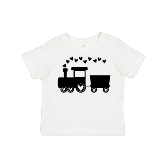 Inktastic Valentines Day Heart Choo Choo Train Boys Toddler T-Shirt