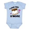 thumbnail image 1 of Inktastic Valentines Day I Love You S'more with Pink Hearts Boys or Girls Baby Bodysuit, 1 of 5