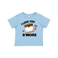 thumbnail image 1 of Inktastic Valentines Day I Love You S'more with Pink Hearts Boys or Girls Baby T-Shirt, 1 of 5