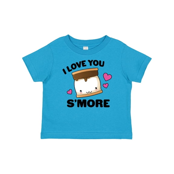 Inktastic Valentines Day I Love You S'more with Pink Hearts Boys or Girls Baby T-Shirt