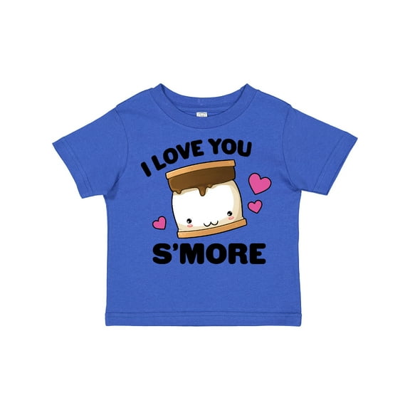 Inktastic Valentines Day I Love You S'more with Pink Hearts Boys or Girls Toddler T-Shirt