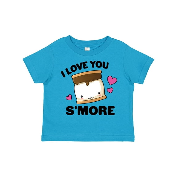 Inktastic Valentines Day I Love You S'more with Pink Hearts Boys or Girls Toddler T-Shirt