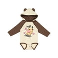 thumbnail image 1 of Inktastic Valentines Day Pugs & Kisses with Hearts Boys or Girls Long Sleeve Baby Bodysuit, 1 of 5