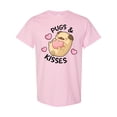 thumbnail image 1 of Inktastic Valentines Day Pugs & Kisses with Hearts T-Shirt, 1 of 5