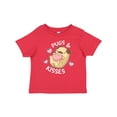 thumbnail image 1 of Inktastic Valentines Day Pugs and Kisses with Pink Hearts Boys or Girls Baby T-Shirt, 1 of 5