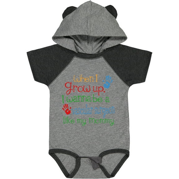 Inktastic Vascular Surgeon Like Mommy Boys or Girls Baby Bodysuit