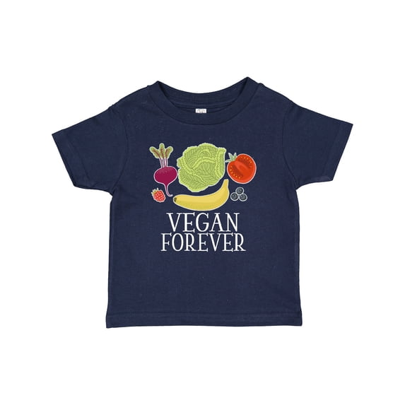 Inktastic Vegan Forever Healthy Eating Boys or Girls Baby T-Shirt