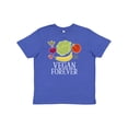 thumbnail image 1 of Inktastic Vegan Forever Healthy Eating Youth T-Shirt, 1 of 5