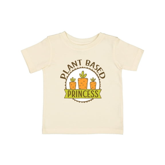 Inktastic Vegan Veggie Plant Based Princess Girls Baby T-Shirt