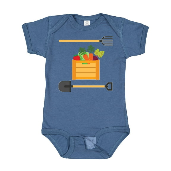 Inktastic Vegetable Gardener Organic Farming Boys or Girls Baby Bodysuit