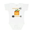 thumbnail image 1 of Inktastic Vegetable Gardener Organic Farming Boys or Girls Baby Bodysuit, 1 of 5