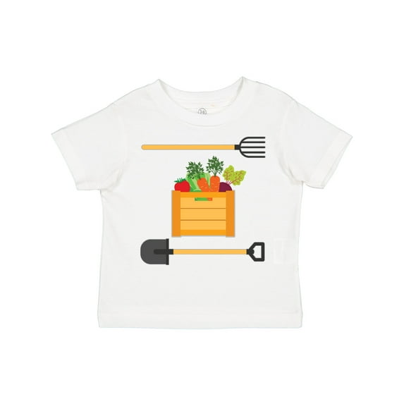 Inktastic Vegetable Gardener Organic Farming Boys or Girls Toddler T-Shirt