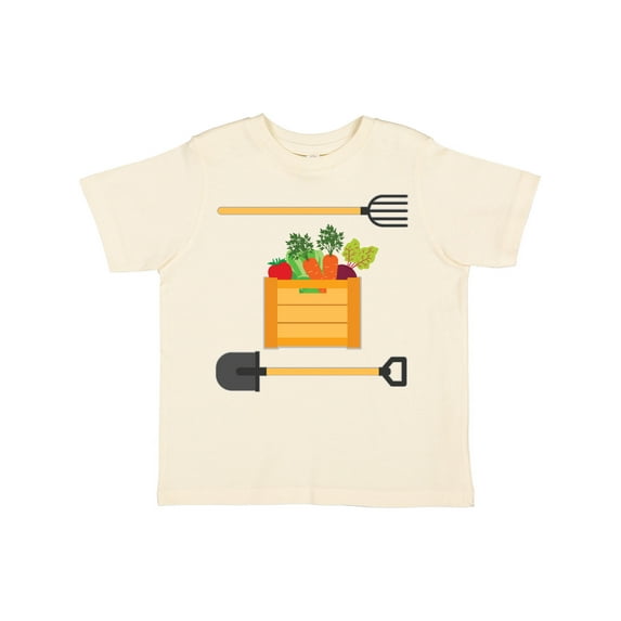 Inktastic Vegetable Gardener Organic Farming Boys or Girls Toddler T-Shirt