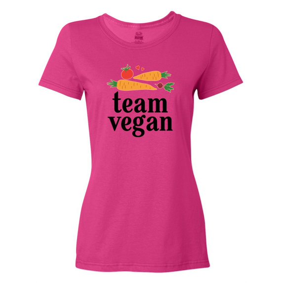 Inktastic Vegetarian Gift Team Vegan Women's T-Shirt