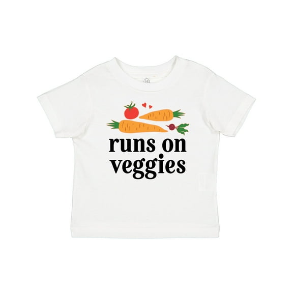 Inktastic Vegetarian Runs on Veggies Boys or Girls Baby T-Shirt
