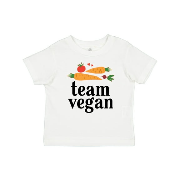 Inktastic Vegetarian Team Vegan Boys or Girls Baby T-Shirt