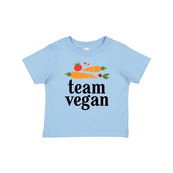 Inktastic Vegetarian Team Vegan Boys or Girls Baby T-Shirt