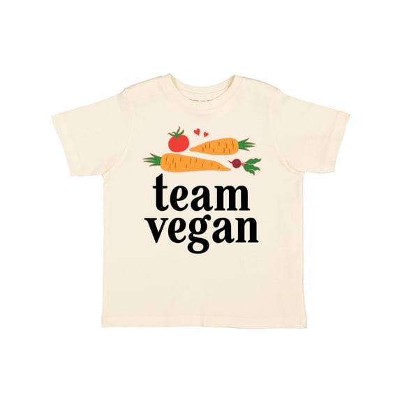 Inktastic Vegetarian Team Vegan Boys or Girls Toddler T-Shirt