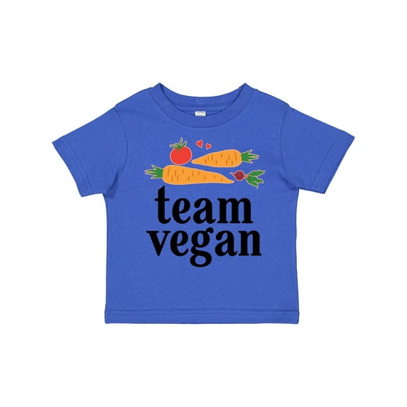 Inktastic Vegetarian Team Vegan Boys or Girls Toddler T-Shirt