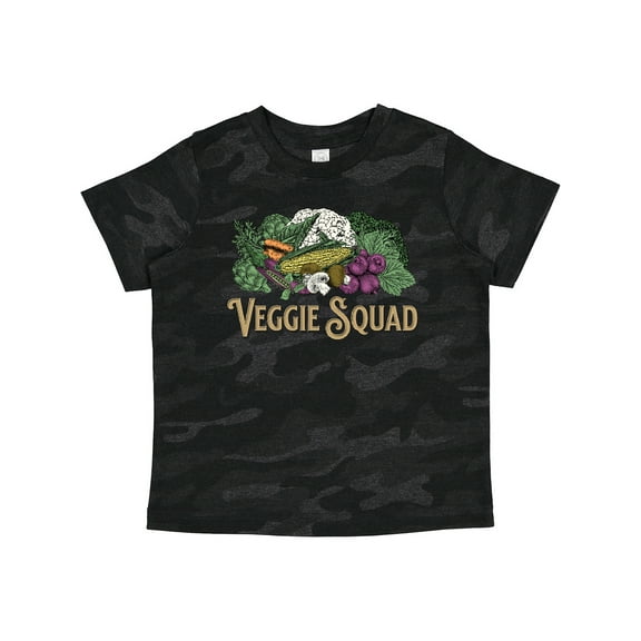 Inktastic Veggie Squad Vegan Vegetarian Boys or Girls Toddler T-Shirt