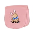 thumbnail image 1 of Inktastic Velveteen Rabbit Baby Burp Cloth, 1 of 3