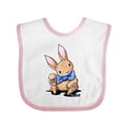thumbnail image 1 of Inktastic Velveteen Rabbit Boys or Girls Baby Bib, 1 of 4