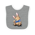 thumbnail image 1 of Inktastic Velveteen Rabbit Boys or Girls Baby Bib, 1 of 4