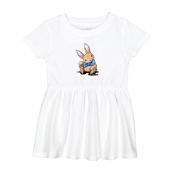 Inktastic Velveteen Rabbit Girls Baby Dress