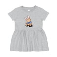 thumbnail image 1 of Inktastic Velveteen Rabbit Girls Baby Dress, 1 of 5