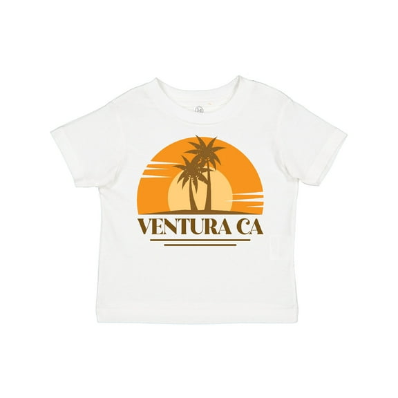 Inktastic Ventura California Retro Sunset Boys or Girls Toddler T-Shirt