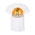 thumbnail image 1 of Inktastic Ventura California Retro Sunset T-Shirt, 1 of 5