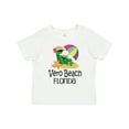 thumbnail image 1 of Inktastic Vero Beach Fl Vacation Girls Toddler T-Shirt, 1 of 5