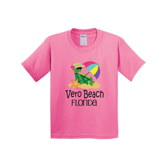 Inktastic Vero Beach Fl Vacation Youth T-Shirt