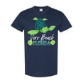 thumbnail image 1 of Inktastic Vero Beach, Florida Happy Sea Turtle T-Shirt, 1 of 5