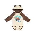 thumbnail image 1 of Inktastic Vero Beach, Florida Swimming Sea Turtle with Bubbles Boys or Girls Long Sleeve Baby Bodysuit, 1 of 5