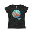 thumbnail image 1 of Inktastic Vero Beach, Florida Swimming Sea Turtle with Bubbles Women's T-Shirt, 1 of 5
