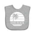 thumbnail image 1 of Inktastic Vero Beach Florida Vacation Boys or Girls Baby Bib, 1 of 4