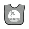 thumbnail image 1 of Inktastic Vero Beach Florida Vacation Boys or Girls Baby Bib, 1 of 4