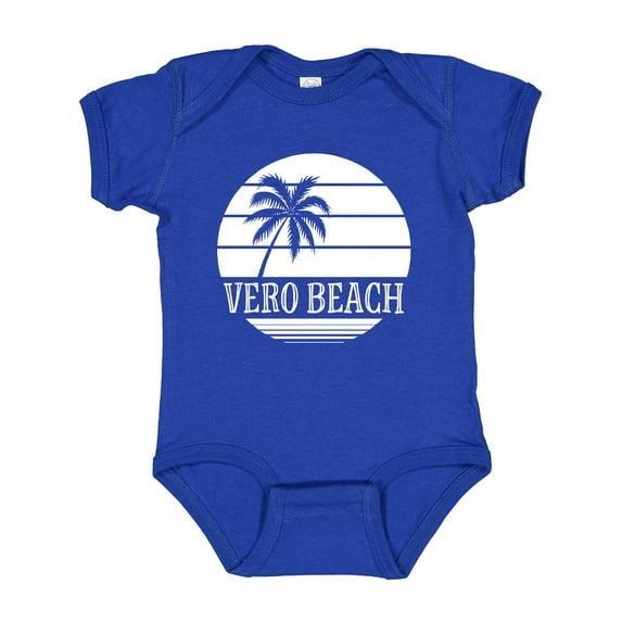 Inktastic Vero Beach Florida Vacation Boys or Girls Baby Bodysuit