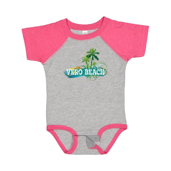 Inktastic Vero Beach Florida Vacation Boys or Girls Baby Bodysuit