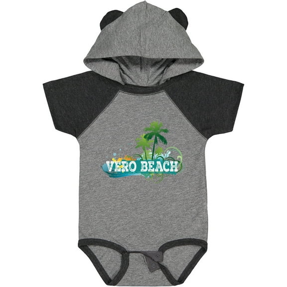Inktastic Vero Beach Florida Vacation Boys or Girls Baby Bodysuit