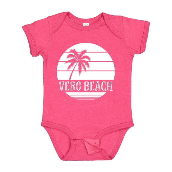 Inktastic Vero Beach Florida Vacation Boys or Girls Baby Bodysuit
