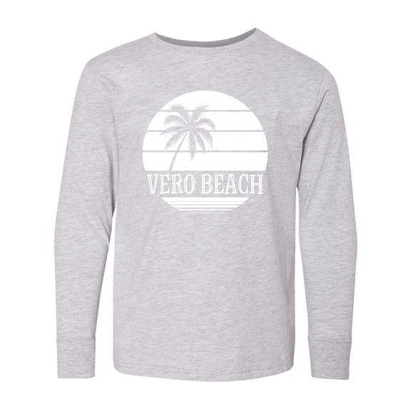 Inktastic Vero Beach Florida Vacation Long Sleeve Youth T-Shirt