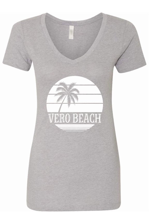 Vero Beach Florida Vacation Women's V-Neck T-Shirt