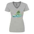 thumbnail image 1 of Inktastic Vero Beach Florida Vacation Women's V-Neck T-Shirt, 1 of 5