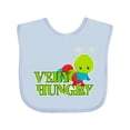 thumbnail image 1 of Inktastic Very Hungry Boys or Girls Baby Bib, 1 of 4