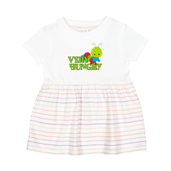 Inktastic Very Hungry Girls Baby Dress