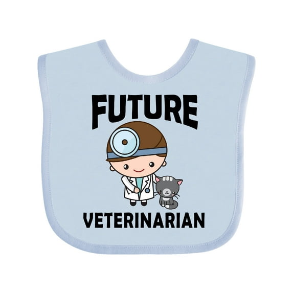 Inktastic Vet Future Veterinarian Boys Baby Bib